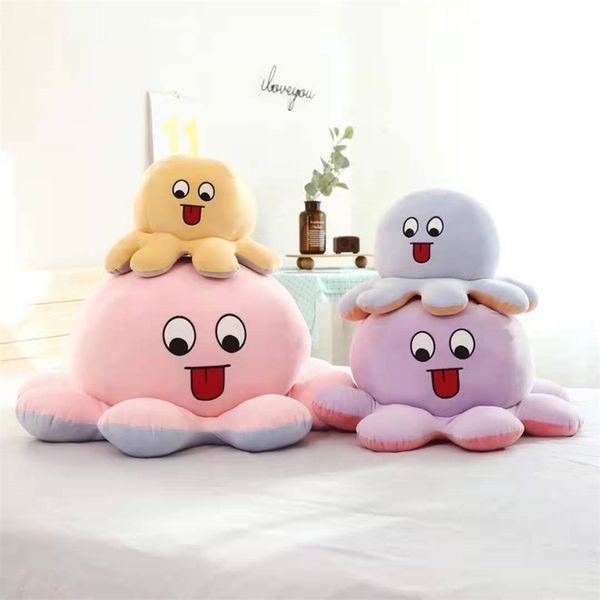 

net red flip plush toy doll mood double-sided ocs gift