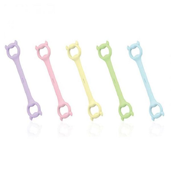 

exercise equipment devil horn stretch belt portable silicone yoga rope chest expander resistance band home gym bands