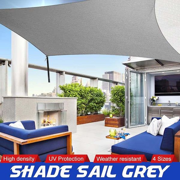 

shade 1.8/3/4/5m outdoor heavy duty sun sail waterproof uv proof tent canopy shelter sunshade awning camping cover