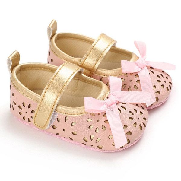 

born to 15 months spring autumn baby girl shoes casual children's cut-outs flowers soft soled cute bow child first walkers