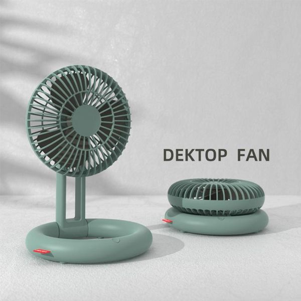 

creative mini folding fan usb rechargeable student portable small electric dormitory bed office desktable fans