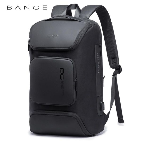 

backpack bange business men daily work 15.6 inch lapbackpacks with charging waterproof anti-theft travel bag for male zaino