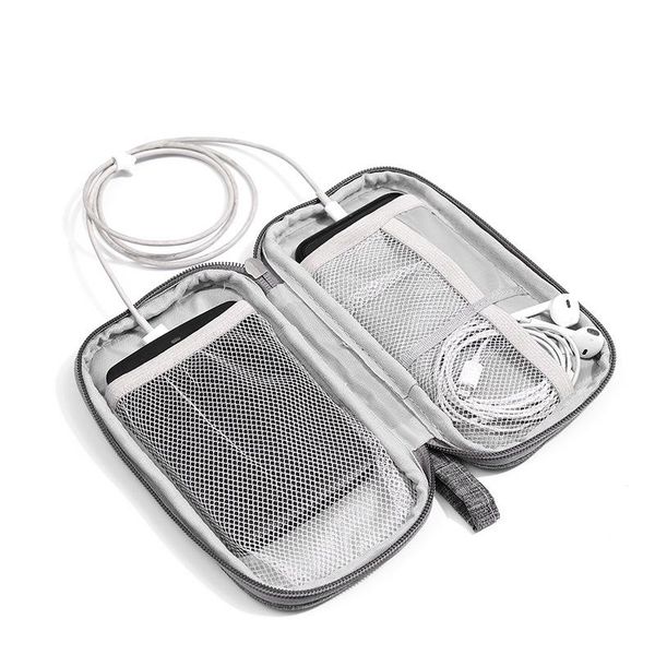 

cosmetic bags & cases portable data cable storage bag power bank buggy mobile digital