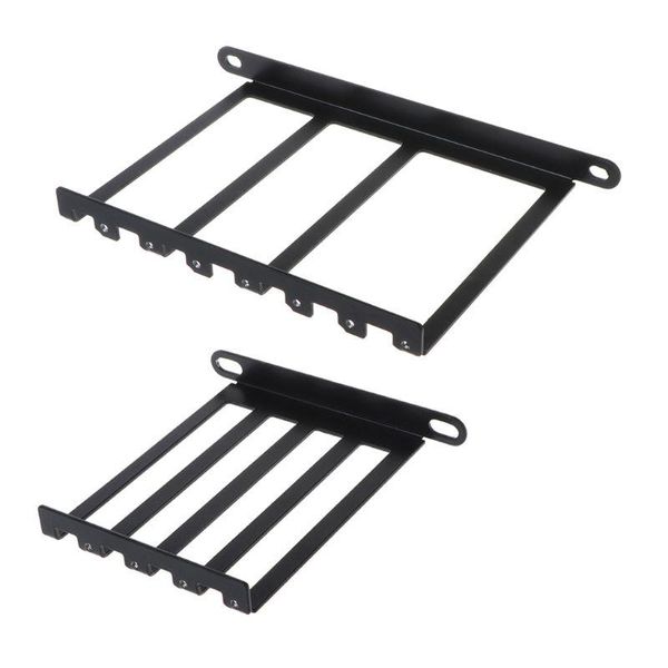

fans & coolings metal graphics vga card holder aluminum alloy bracket front side converted support with 4/7 holes dropship