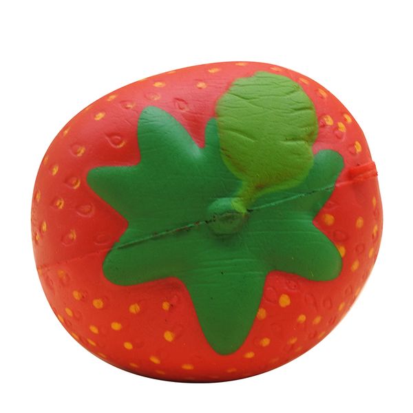 

New Strawberry Fruit Squishy Simulation Soft Slow Rising Food Squeeze Toy PU Bread Scented Stress Relief for Kid Birthday Gift