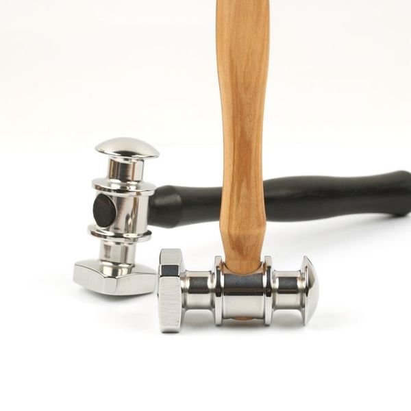 

hand tools all is hammer handmade 304 steel wood handle leather work