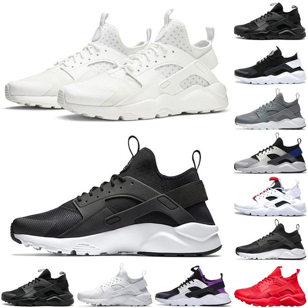 

ale huarache run ultra men women shoes 1.0 triple white black gray red huaraches sports sneakers size 36-45