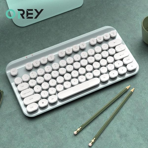 

keyboards 2.4g wireless keyboard usb 88 keycaps mute gaming for pc gamer computer lapmac office work mini