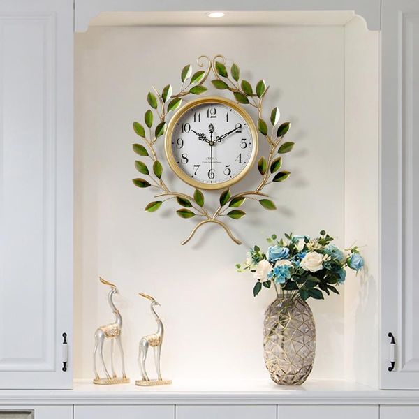 

wall clocks american clock atmosphere living room mute hanging table personality art creative fashion trend home bedroom