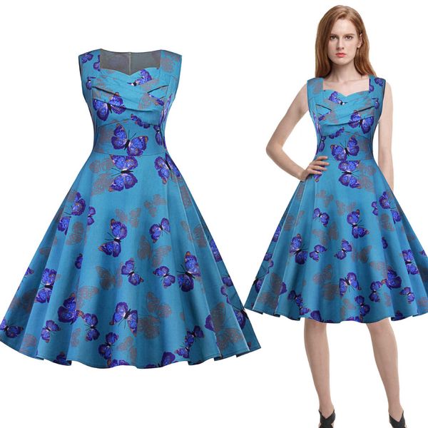 

spring and summer dr's v-neck sleevels vt middle skirt, Black;gray