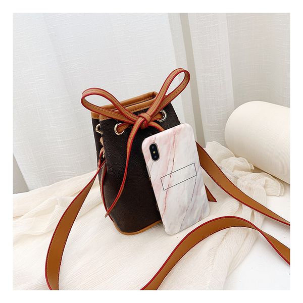 

christmas brand fashion day packs newly arrived letter draw women small backpack pu leather lady bag travel bags brown size:18*14*10cm