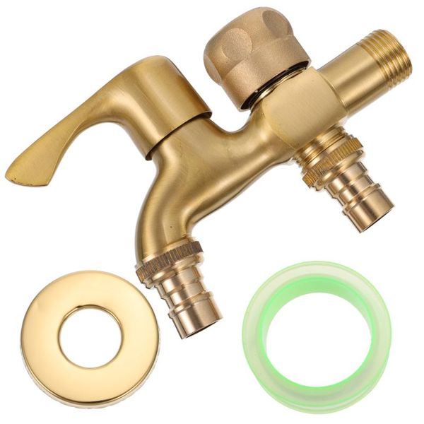 

1pc dual-purpose home copper professional washing machine bathroom sink faucets