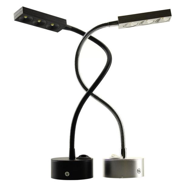 

wall lamp arrival modern led 3leds flexible angle button switch
