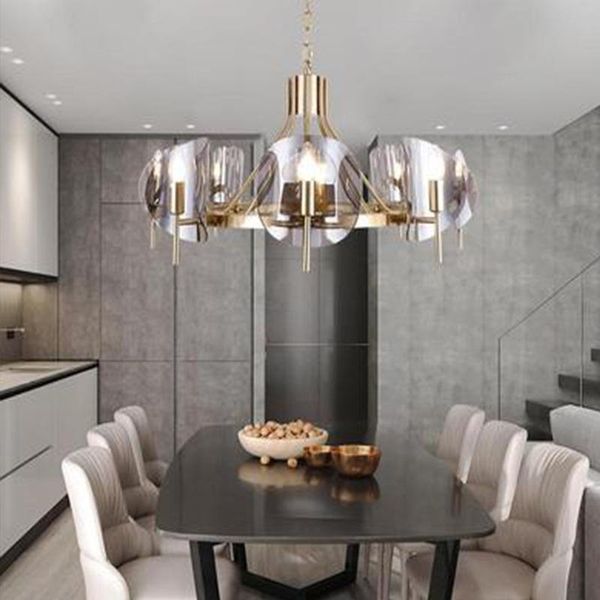 

chandeliers vintage glass ball luminaire suspendu lamparas de techo colgante moderna luzes teto living room decoration hanglampen