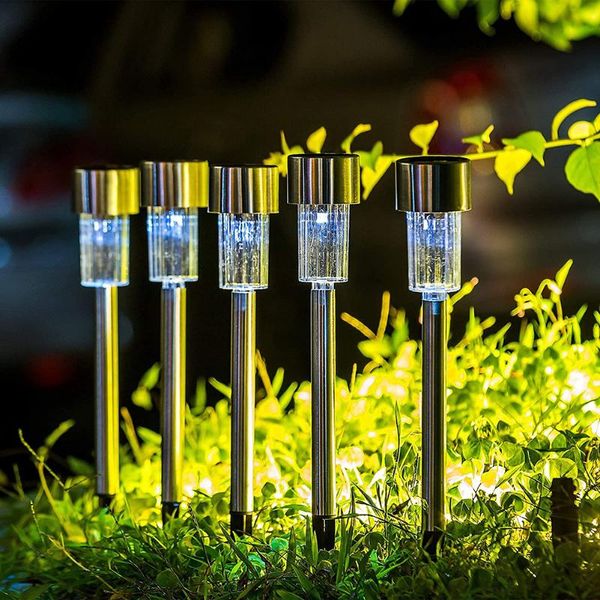 

lawn lamps 16pcs solar pathway led light waterproof outdoor landscape garden yard powered lamp for street walkway decoration