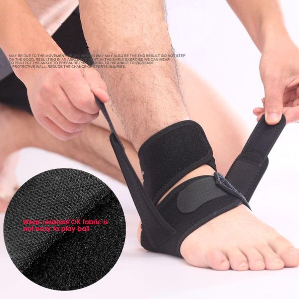 

aolikes sport ankle support elastic high protect sports equipment safety running basketball brace, Blue;black