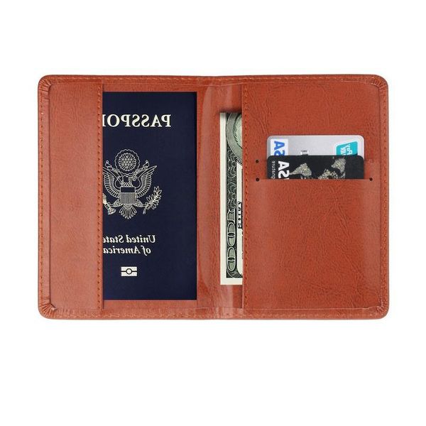 

wallets cross pattern passport cover multi holder general protection card bag travel ticket, Red;black