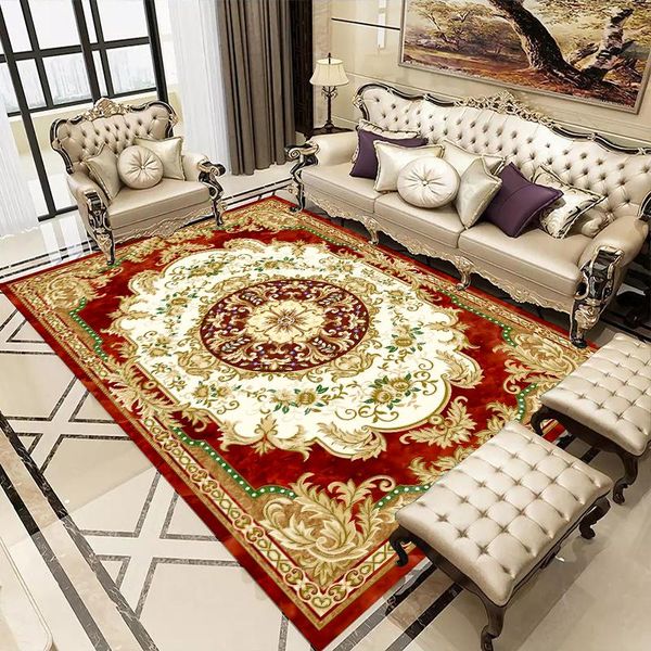 

modern soft persian carpet living room non-slip antifouling bedroom manufacturers direct supply carpets