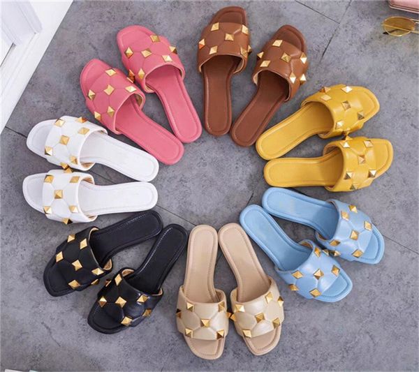 

sandals fashion women's casual summer beach slippers leather shoes female flip flops woman comfortable sandal v21817, Black