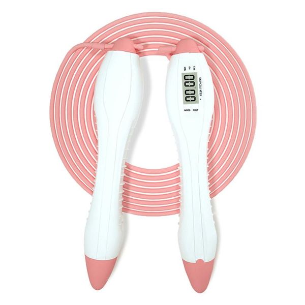 

jump ropes skipping rope with smart counter children jumping calories kilometers miles setting for training fitness slimming