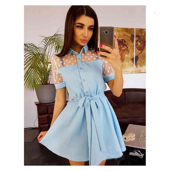 

dress sweet feminine knit sewing sleeves short sleeve belt hollow little solid pastoral style playful summer, Black;gray