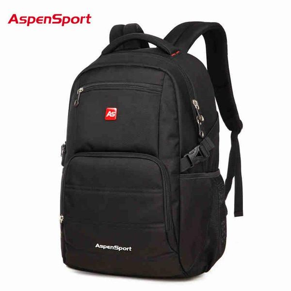 

backpack aspensport brand waterproof fashion men's backpacks for lapwomen notebook bag 15.6 to17 inch