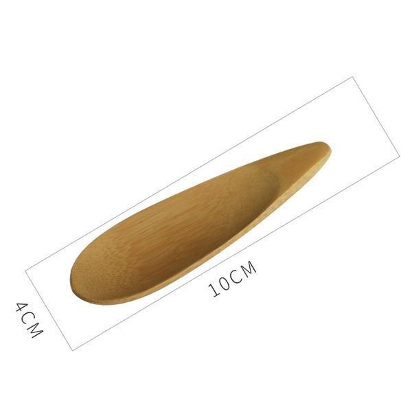 

bamboo tea spoons handmade honey teaspoon kitchen coffee jam stirring spoon