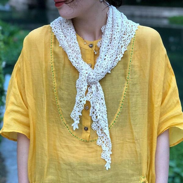 

scarves 2021 autumn women lace scarf lady's headscarf hollow triangle solid tassel shawls and, Blue;gray