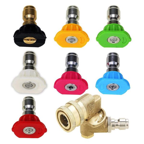 

professional spray guns 1/4" car pressure washer accessory turbo nozzles sprayer pivoting coupler jet for quick connector