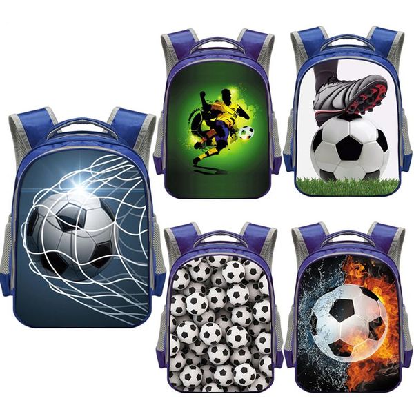 

cool footbally / soccer backpack for kids kindergarten bag children school bags boys backpacks student bookbag