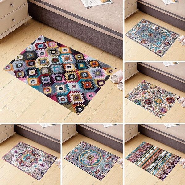 

anti-slip floor carpet rectangular rugs decoration mat for living room bedroom bedside absorbent home doormat carpets