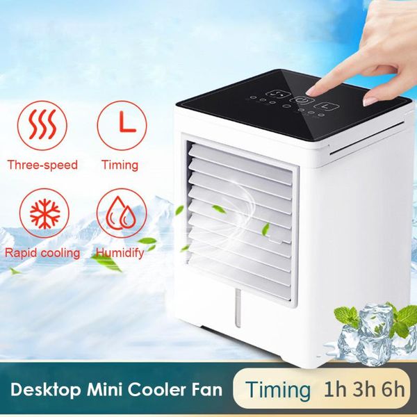 

touch usb deskfans tank air cooler office 3 wind speeds water room home for portable tableÂ student dormitory electric