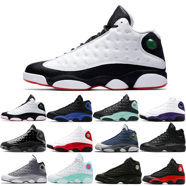 

basketball shoes 13s original atmosphere grey aurora green and gown gold glitter royal island lakers lucky starfish red flint starfish