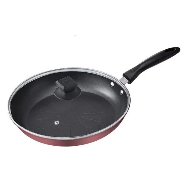 

pans frying pan non-stick without oily fume pancake cooking household wok thickening gas induction cooker