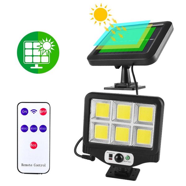 

solar lamps led powered wall light outdoor waterproof pir motion sensor lighting park courtyard fence street garden decoration lamp