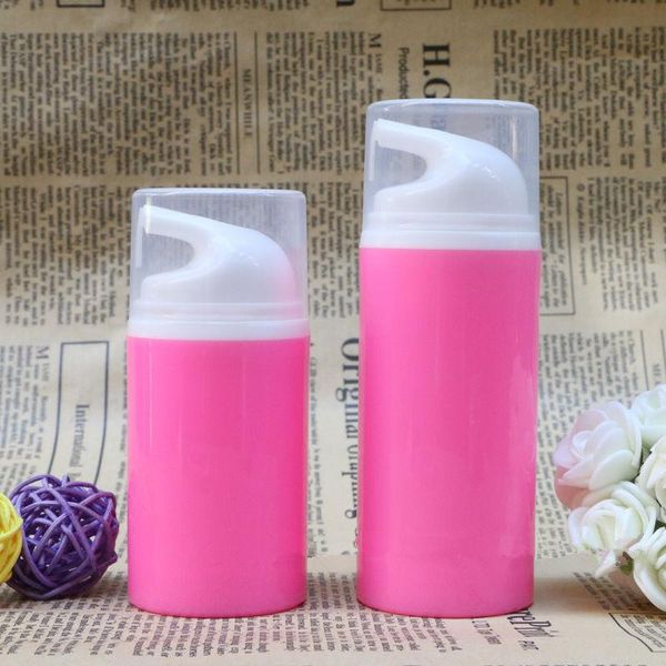

storage bottles & jars airless for cosmetics cream bottle with black white pump plastic vacuum 50ml 80ml f097