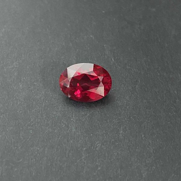 10X8mm 3.5cts GRC Certificaat Lab Gemaakt Grown steen Ovaal gesneden Rode robijn edelsteen Ring sieraden H1015