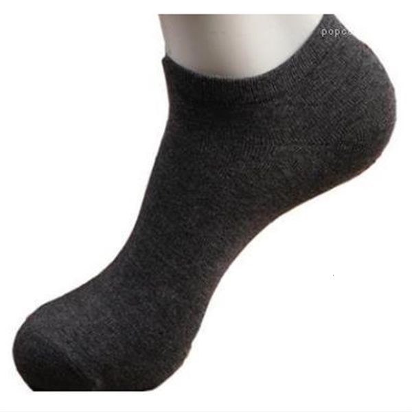 

men's cotton breathable socks clothing sports athletic solid, Black