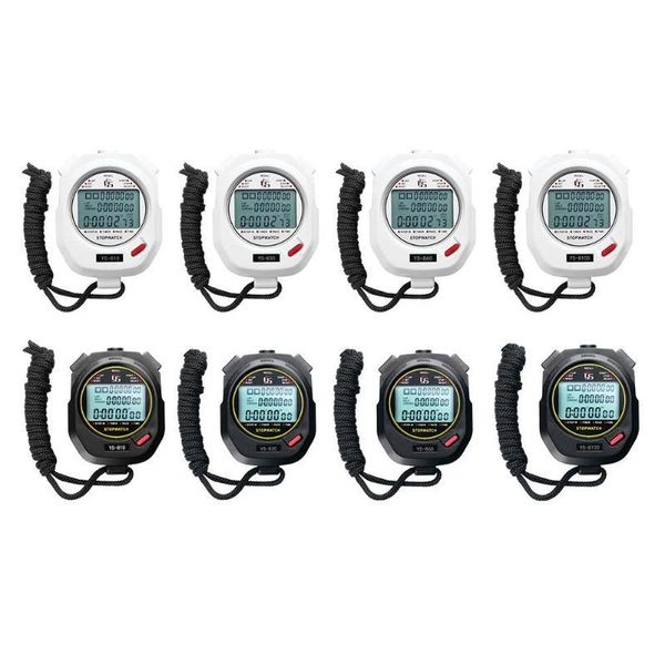 Timadores detimistas de mão digital Stopwatch cronógrafo Timer de treinamento Stop Stop Watch