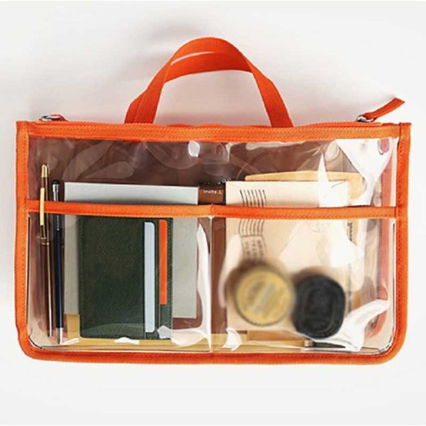 

travel transparent cosmetic bag women makeup case pouch ladies jelly portable make up organizer bags & cases
