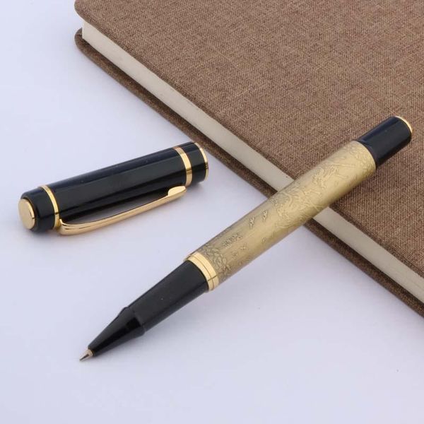 

office 507 xubeihong "the eight horses" rollerball pen ballpoint pens, Blue;orange