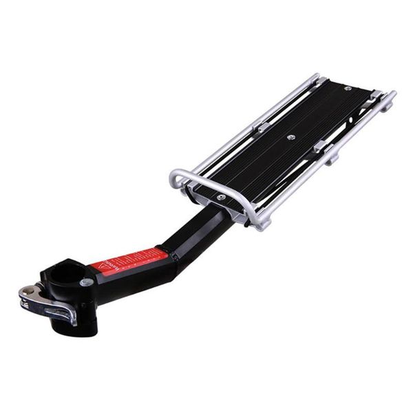 

car & truck racks bicycle luggage carrier bike rack quick release adjustable alloy cargo rear seatpost bag