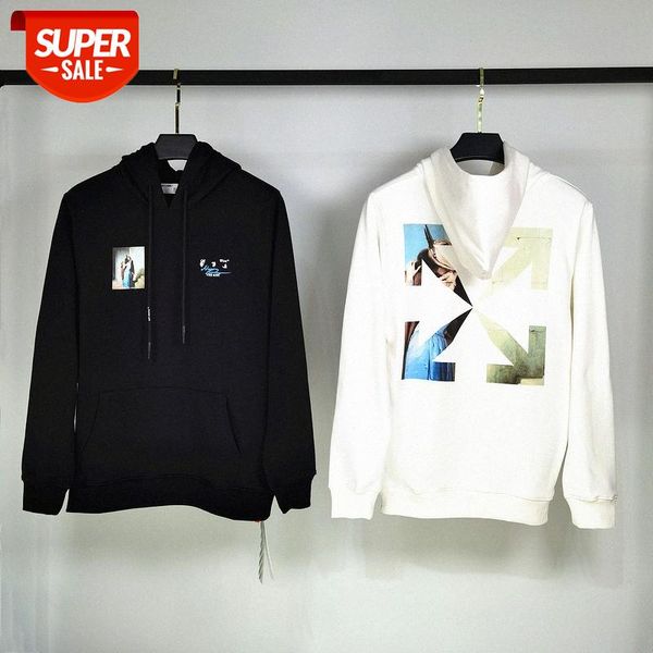 

white hayes oil painting kiss hooded loose hoodie #a659, Black