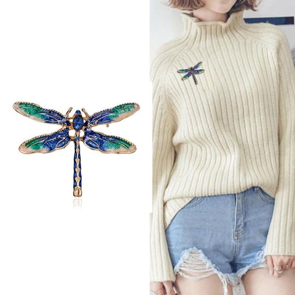 

pins, brooches designs jewelry fancy style fashion brooch women's vintage rhinestone insect animal pin gift luxury, Gray