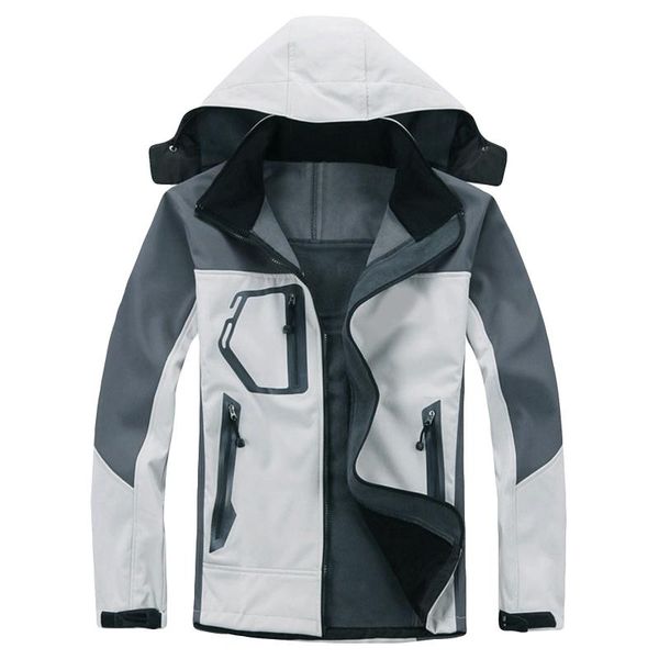 

women's vests jacket waterproof hooded breathable casual spring autumn outwear windbreaker tourism mountain raincoat coat, Black;white