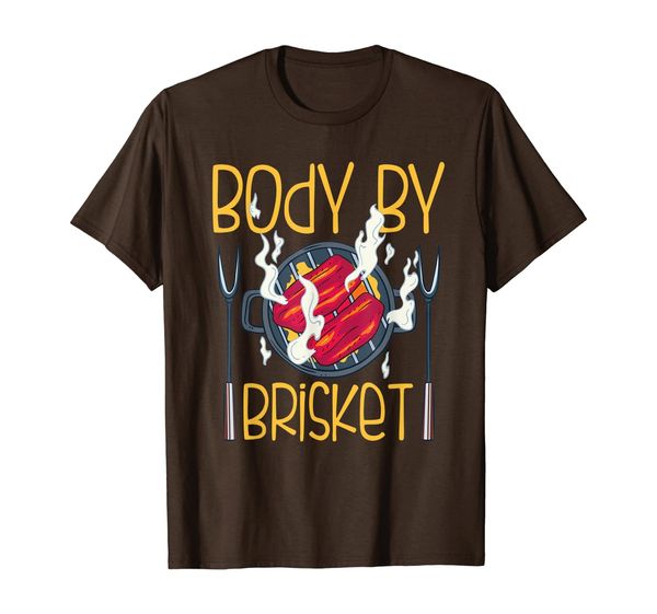 

Texas Barbecue Shirts "Body By Brisket" Pitmaster Grilling, Mainly pictures