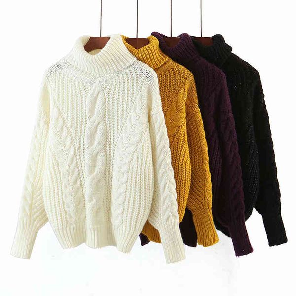 

tank woman fall 4 colour keep warm collar high knit fine knitted sweater outerwear short autumn soft, White