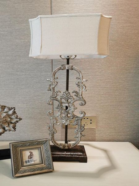 

table lamps american retro desk lamp living room study bedroom bedside creative antique lighting