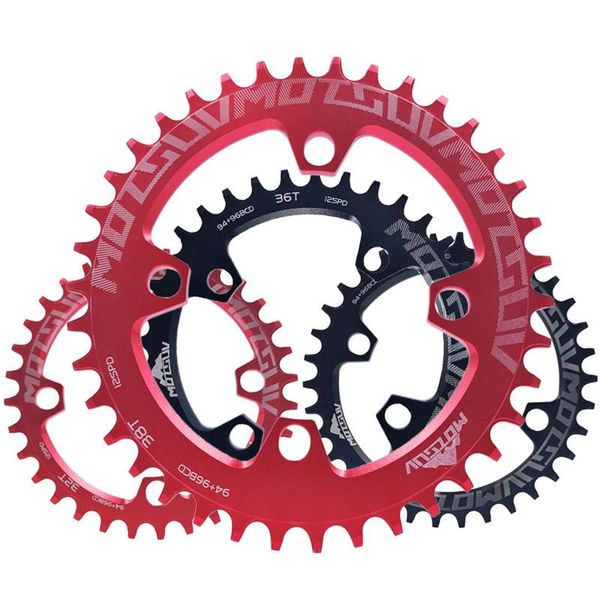 

bike heels & chainwheels bicycle 94/96mm crank 32/34/36/38t chainwheel round/oval 94/96bcd mtb chainring for alivio m4000 m4050 sramnx