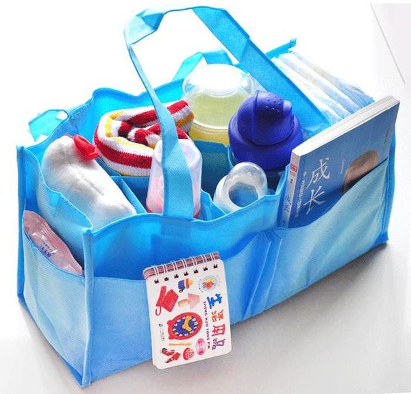 

diaper bags baby nappy easy to carry bag multiple lattices also can be used as liner maternity mummy handbag stroller